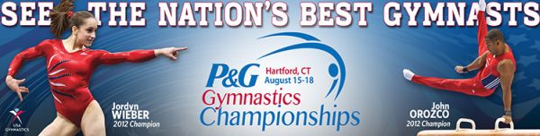 2013 P&G U.S. Gymnastics Championships. Hartford, CT (USA) 2013 Aug 15-18