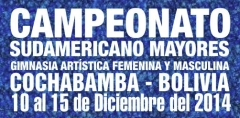 South American Championship Artistic Gymnastics Cochabamba (BOL) 2014 Dec 10-15