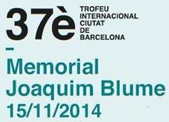 37th Memorial Joaquim Blume 2014 Barcelona (ESP) 2014 Nov 15