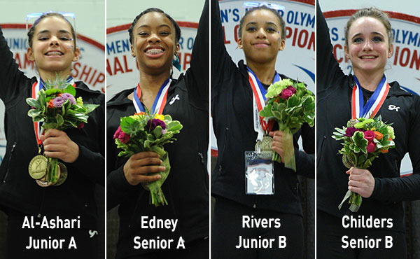 Womens JO National Championships Des Moines, Iowa (USA) 2015 May 15-17